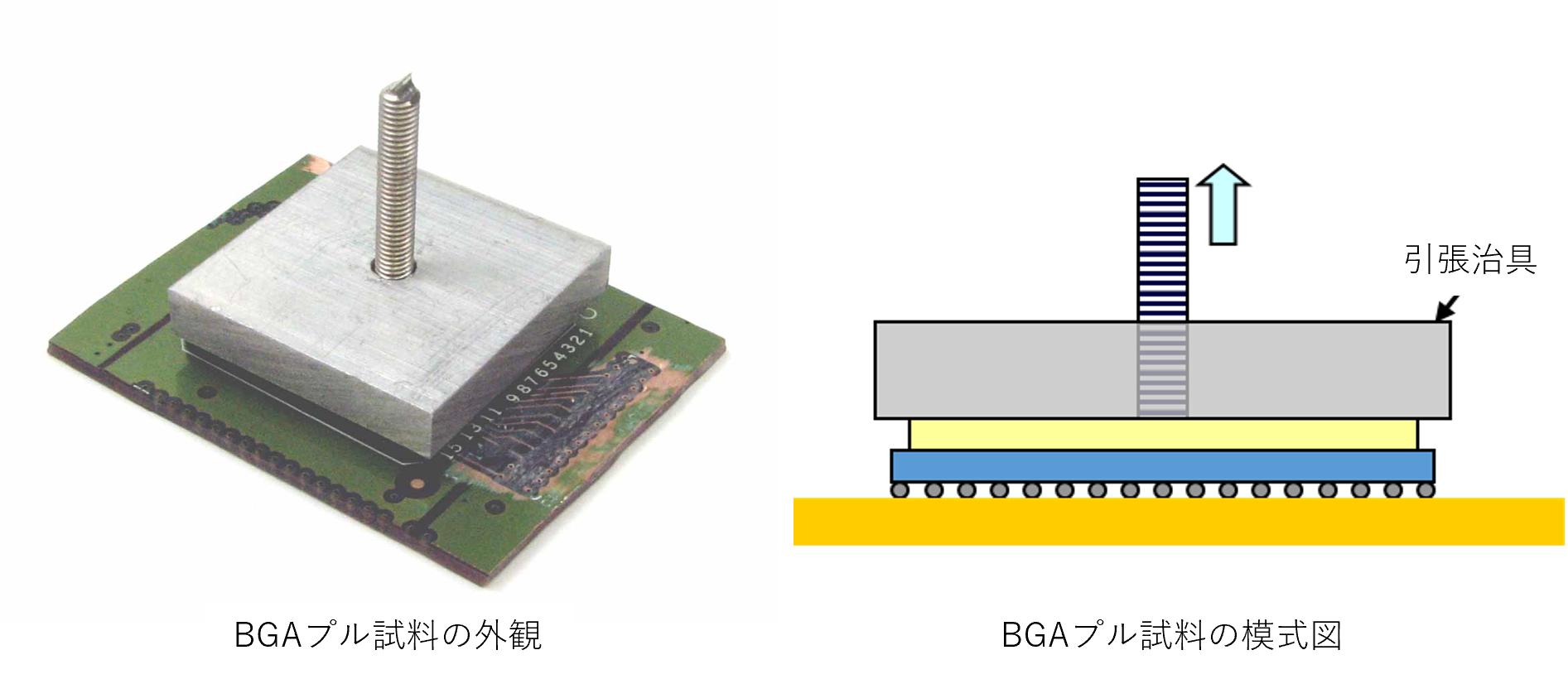 BGAプル試料