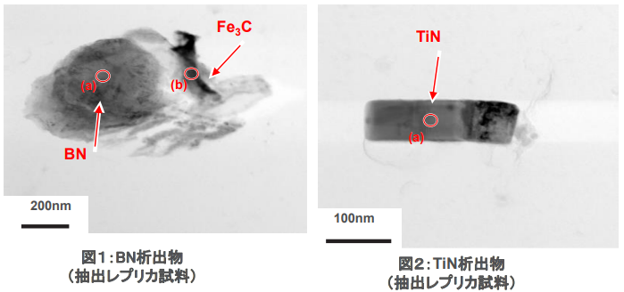 極微細析出物のTEM-EDS、EELS分析例