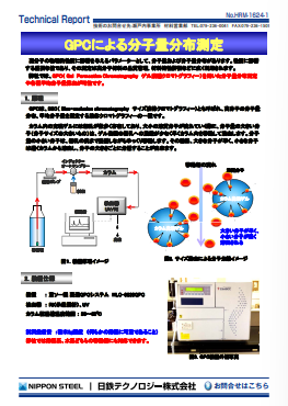 HRM-1624 GPCによる分子量分布測定(PDF)