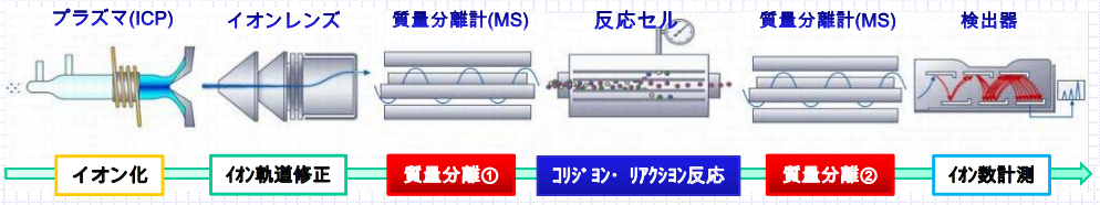 溶液化したサンプルの計測